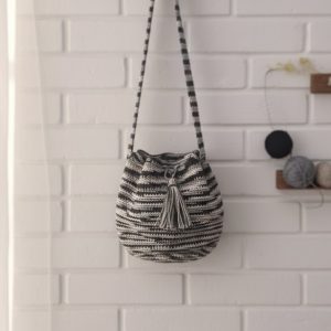 Mochila Artesanal Tejida - Diseño Tradicional Abejorral